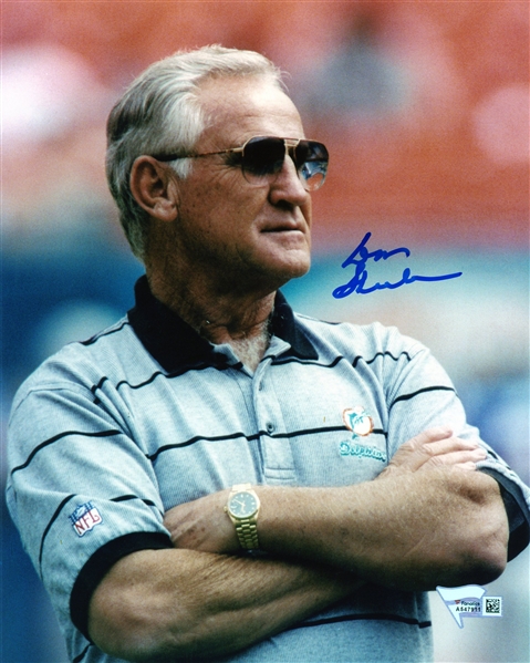Don Shula Signed 8 x 10 Photograph (Fanatics)