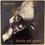 Elton John Signed “Sleeping With the Past” Album Record (Third Party Guaranteed)