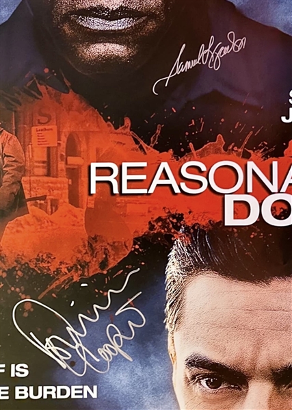 Reasonable Doubt: Samuel L Jackson and Dominic Cooper Signed 27” x 40” Full-sized Poster (Third Party Guaranteed)