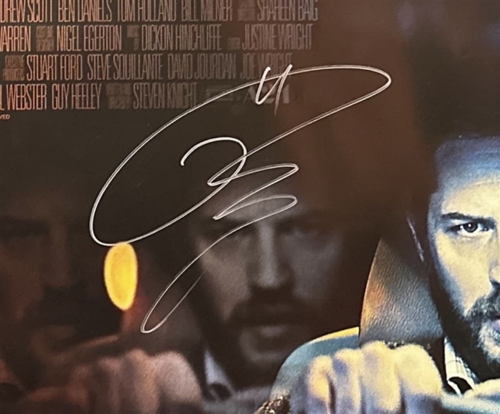 Locke: Tom Hardy and Steven Knight Signed 27” x 40” Full-sized Poster (Third Party Guarantee)