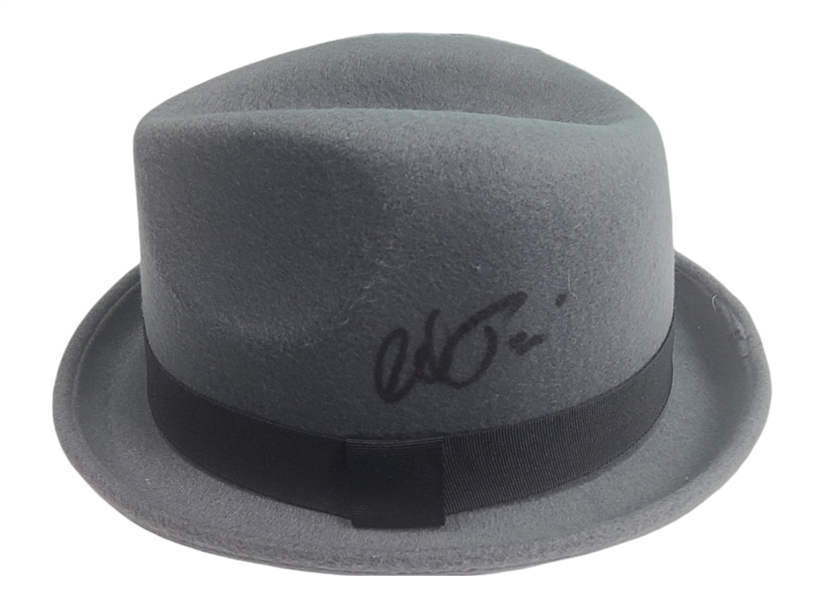 Al Pacino Full Signature Signed The Godfather Fedora Hat Display (JSA Witness) 