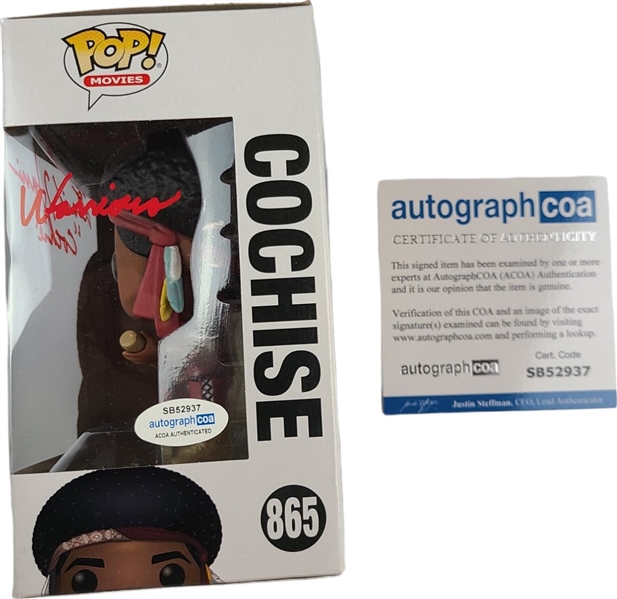 The Warriors: Michael Beck & David Harris 'Cochise' Signed Set of Two Funko Pops (ACOA)