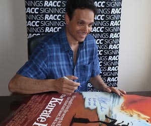 Ralph Macchio Signed Danielsan The Karate Kid Framed Full Size Poster (ACOA WITNESS)
