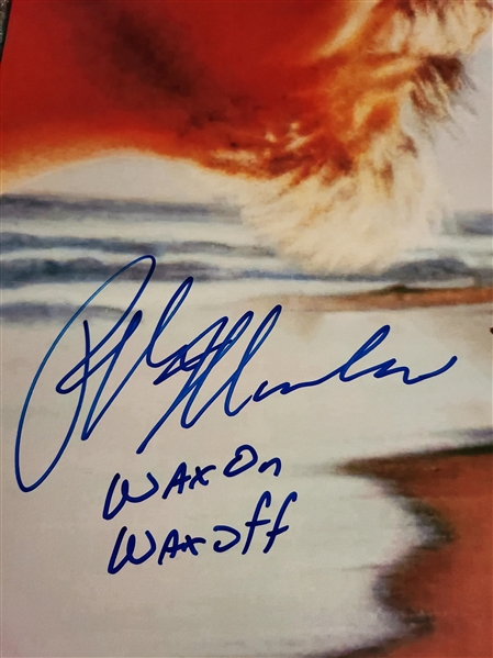 Ralph Macchio Signed Danielsan The Karate Kid Framed Full Size Poster (ACOA WITNESS)
