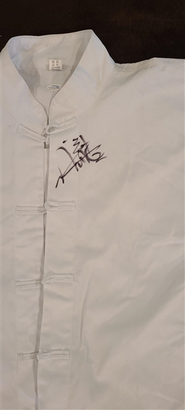 Jackie Chan Autographed Signed Karate Uniform Jacket (ACOA)