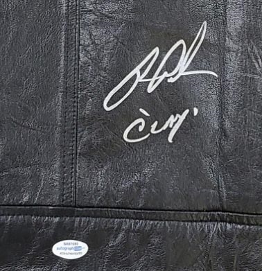 Ron Perlman Autographed Sons of Anarchy Leather Vest (ACOA) 