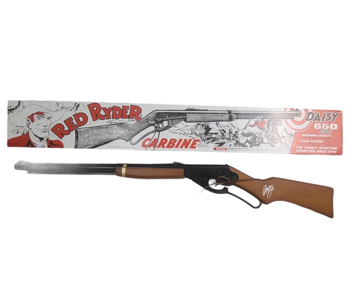 A Christmas Story: Peter Billingsley (Ralphie) Signed Red Ryder Rider BB Gun (Beckett/BAS)