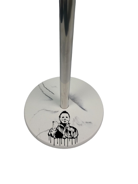 Halloween: Nick Castle Signed Mask w/ Rare Michael Myers Inscription & Stand (Third Party Guaranteed)