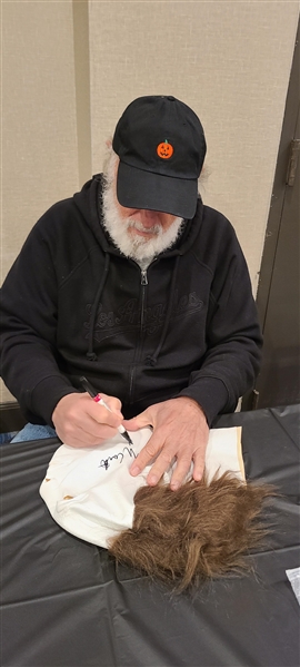 Halloween: Nick Castle Signed Mask w/ Rare Michael Myers Inscription & Stand (Third Party Guaranteed)