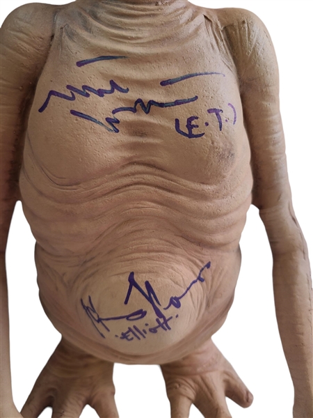 E.T. Cast Autographed 12 Doll (Autograph COA)