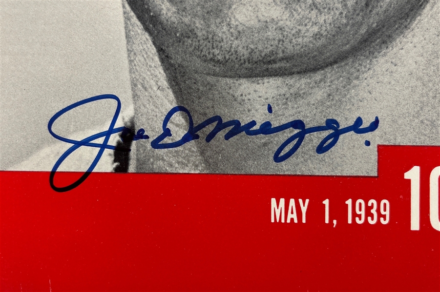 Joe DiMaggio In-Person Signed 10.5 x 14 1939 LIFE Magazine (Beckett/BAS LOA)