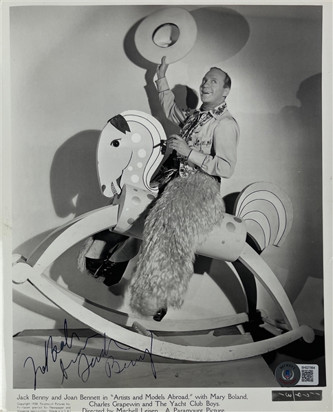 Jack Benny Signed 8 x 10 Photo (Third Party Guaranteed)
