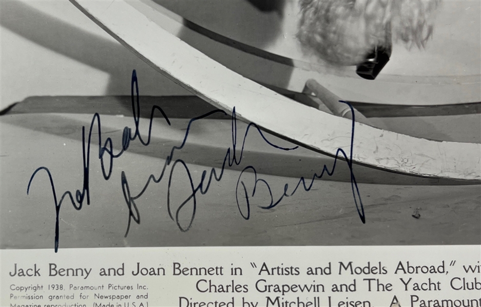Jack Benny Signed 8 x 10 Photo (Third Party Guaranteed)