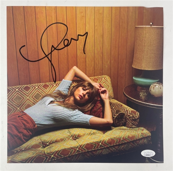 Taylor Swift Signed 12" x 12" Photo Insert (JSA)