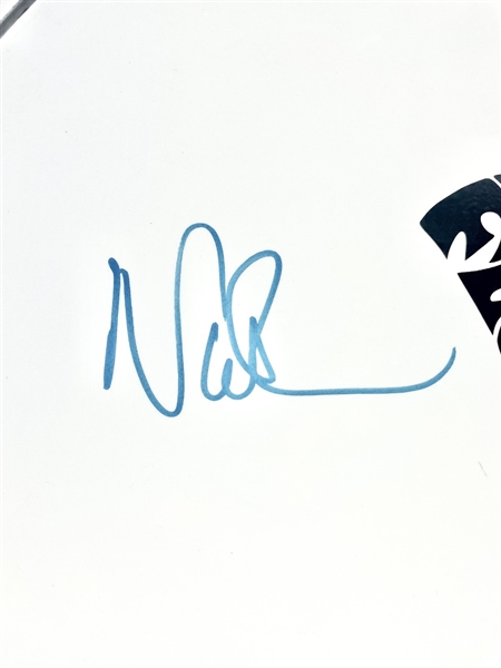 Pink Floyd: Nick Mason Signed Customized Drumhead (JSA)