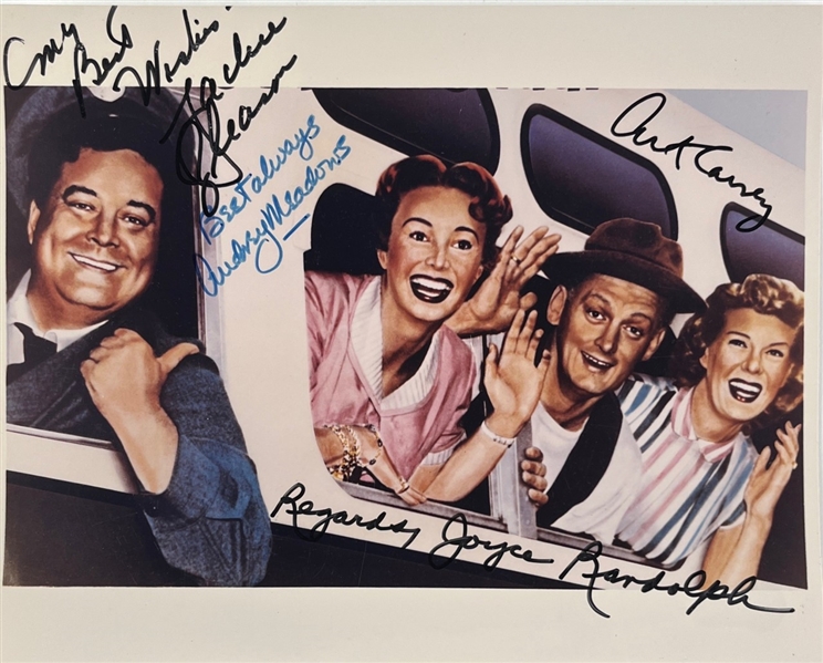 The Honeymooners: Cast Signed 8 x 10 Photograph (4 Sigs)(Beckett/BAS)