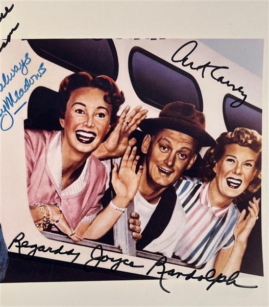 The Honeymooners: Cast Signed 8 x 10 Photograph (4 Sigs)(Beckett/BAS)