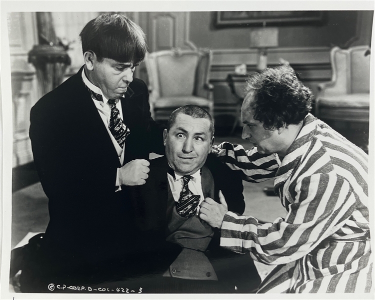 Three Stooges: Complete Autograph Set of Four (4) Segments (JSA ALOA)