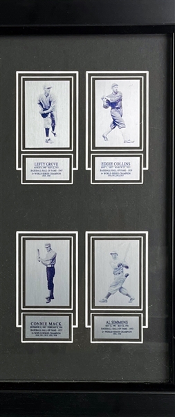 1928 Philadelphia A's Signed Envelope Display with Ty Cobb, Tris Speaker, Connie Mack, etc. (Third Party Guaranteed)