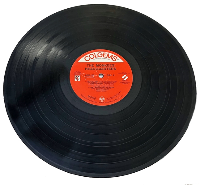 The MONKEES Signed Headquarters Album (Third Party Guarantee)