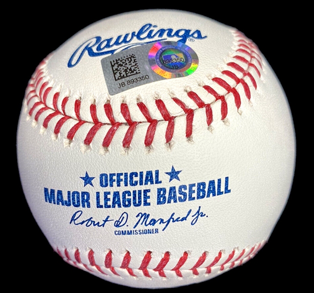 Angels Superstar MIKE TROUT ML Baseball W/Full Name Auto & Millville Meteor! Inscription (MLB)