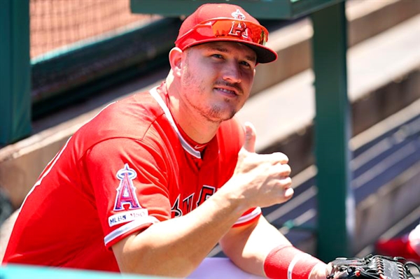 Angels Superstar MIKE TROUT ML Baseball W/Full Name Auto & Millville Meteor! Inscription (MLB)