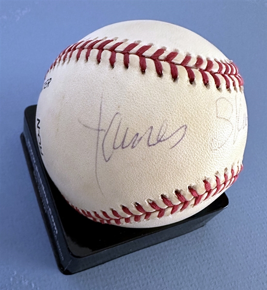 Actor Jimmy Stewart Signed IN-PERSON N.L. Baseball (Beckett/BAS)