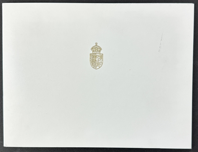 Princess Diana Hand Signed & Inscribed 1993 Royal Holiday Card (Beckett/BAS LOA)