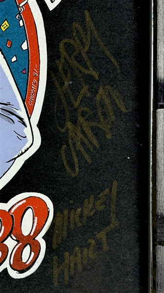 The Grateful Dead Group Signed T-Shirt Pelon for 1987 New Years Ever Concert! (PSA/DNA LOA)