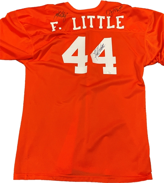 Floyd Little Game Worn Football Jersey - Used to Catch Elway's Last Ever TD Pass in Mile High Stadium! (JSA)