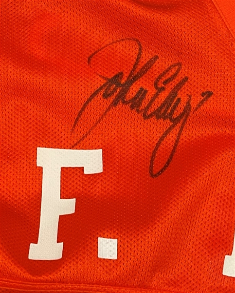 Floyd Little Game Worn Football Jersey - Used to Catch Elway's Last Ever TD Pass in Mile High Stadium! (JSA)