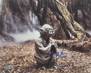 Star Wars: Frank Oz Signed 11" x 14" Color Photo as Master Yoda (Beckett/BAS LOA)