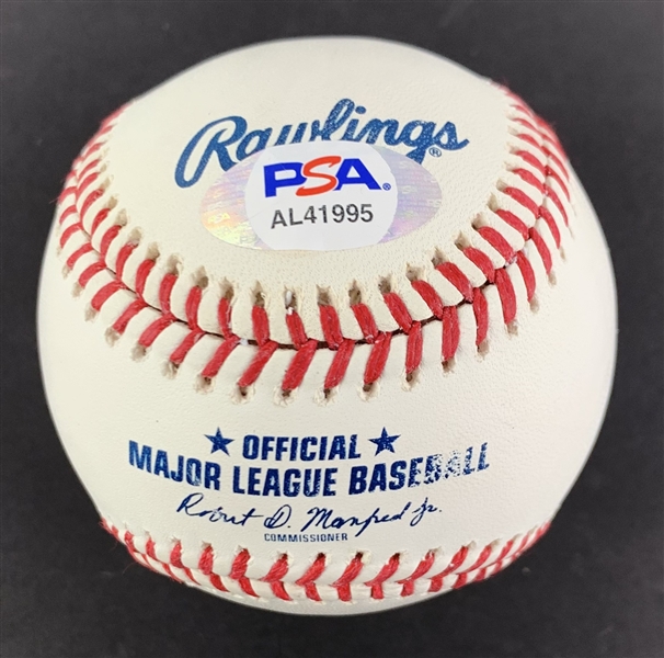 Shohei Ohtani Signed OML Baseball (PSA/DNA)