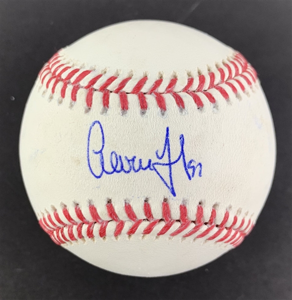 Aaron Judge Signed OML Baseball (PSA/DNA)