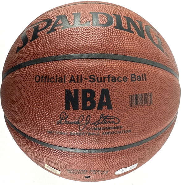 Kobe Bryant Signed Spalding NBA I/O Model Basketball (PSA/DNA Sticker & Beckett/BAS LOA)