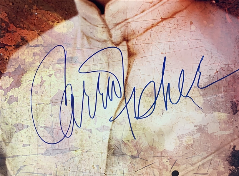 Carrie Fisher Signed 16 x 20 Official Pix Photograph as Princess Leia (Beckett/BAS LOA)