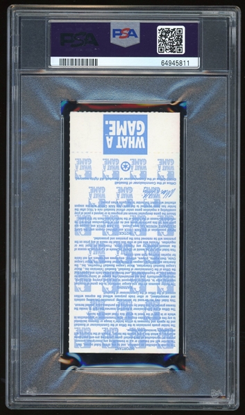 1997 ALDS Game 1 Ticket Stub :: Jeter HR #2 & Rivera SV #1 (PSA/DNA)