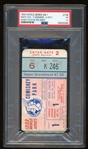 1959 World Series GM 1 Ticket Stub :: Koufax W/S Debut (PSA/DNA)