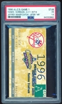 1996 ALCS Game 1 Ticket :: 12 Year Old Jeffrey Maier Catch- Jeters "HR" Ball (PSA/DNA)