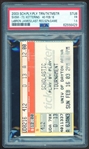 LeBron James Final 2003 Regular Season Game Ticket (PSA/DNA Encapsulated)