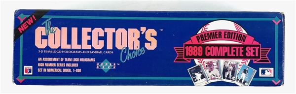 SEALED 1989 Upper Deck Collectors Choice Complete Set Premier Edition!