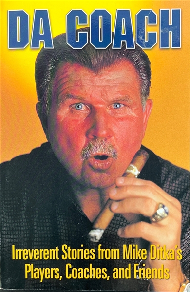 Mike Ditka Signed Paperback Da Coach Book (Third Party Guaranteed)