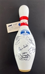 Ozzie Smiths Multi-Signed 1990s Kirby Puckett Bowling Pin (12 Sigs)(Smith LOA)(Third Party Guaranteed)