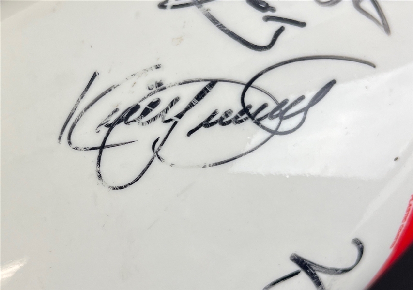 Ozzie Smith's Multi-Signed 1990's Kirby Puckett Bowling Pin (12 Sigs)(Smith LOA)(Third Party Guaranteed)