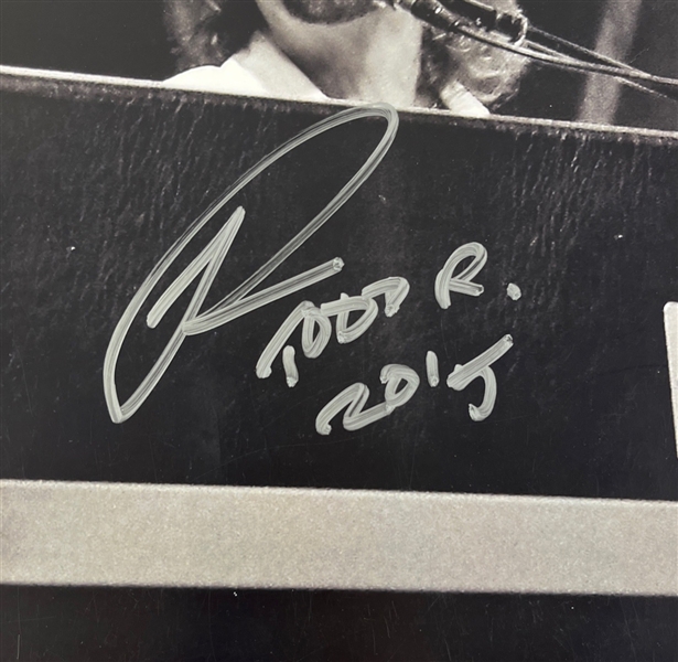 Todd Rundgren Signed 11 x 17 Photo (Beckett/BAS)