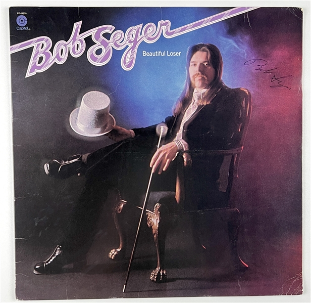 Bob Seger Signed “Beautiful Loser” Album Record (JSA LOA)  