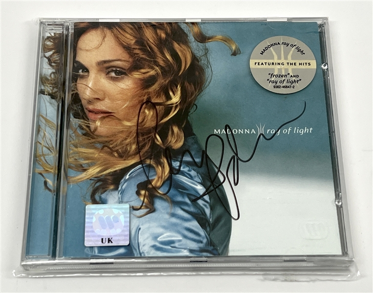 Madonna Signed “Ray of Light” CD Promo (Roger Epperson/REAL LOA)  