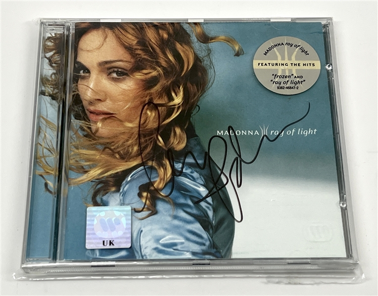Madonna Signed “Ray of Light” CD Promo (Roger Epperson/REAL LOA)  