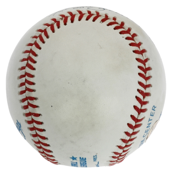 George Steinbrenner, Billy Martin & Reggie Jackson NY Yankees “The Bronx Zoo” Signed OAL Baseball (PSA/DNA LOA)