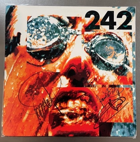 Front 242 “Tyranny For You” Group Signed Album Record (Third Party Guaranteed) 